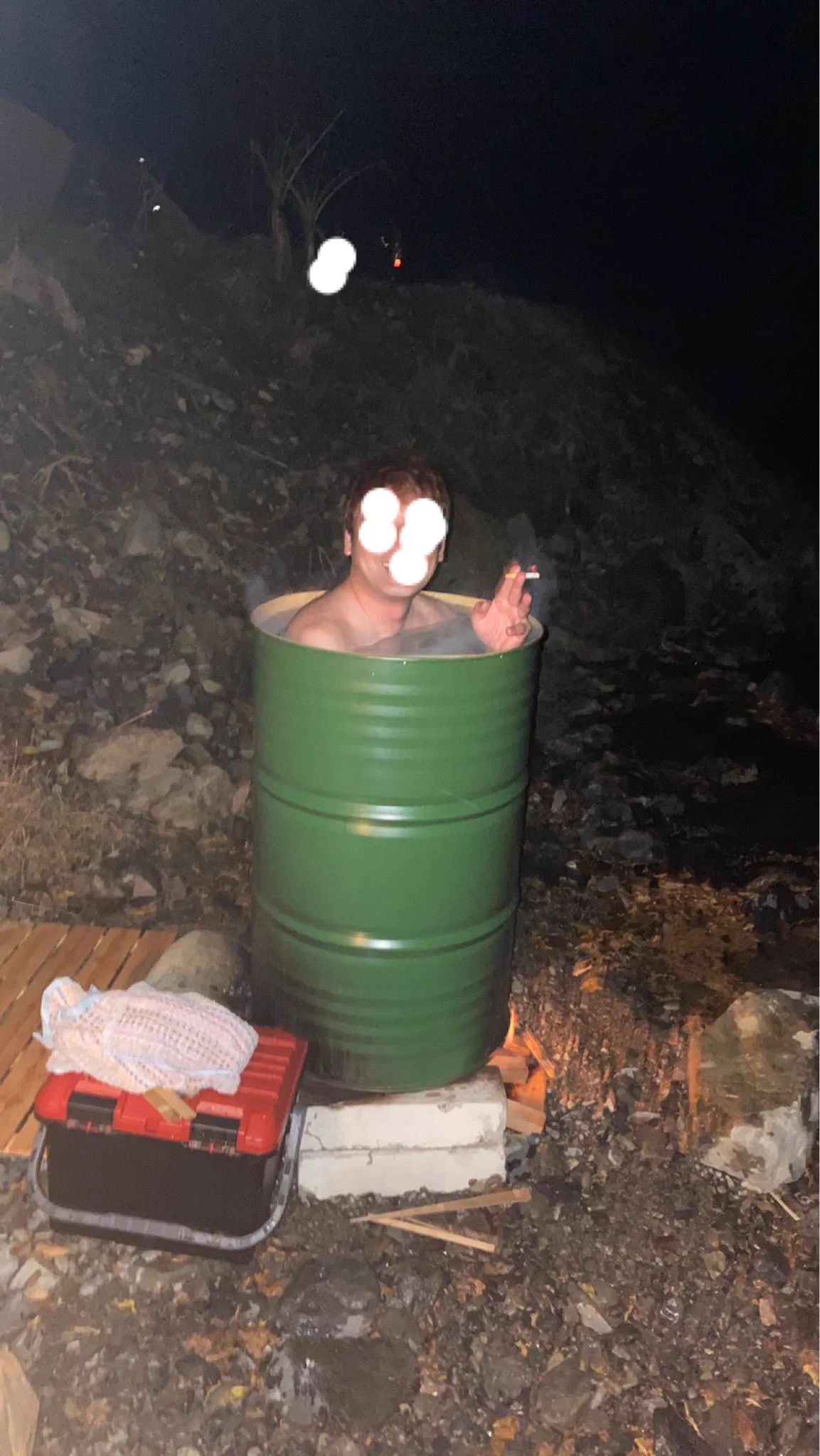 @kawaii_jimny ドラム缶風呂仲間ですね！🛢 