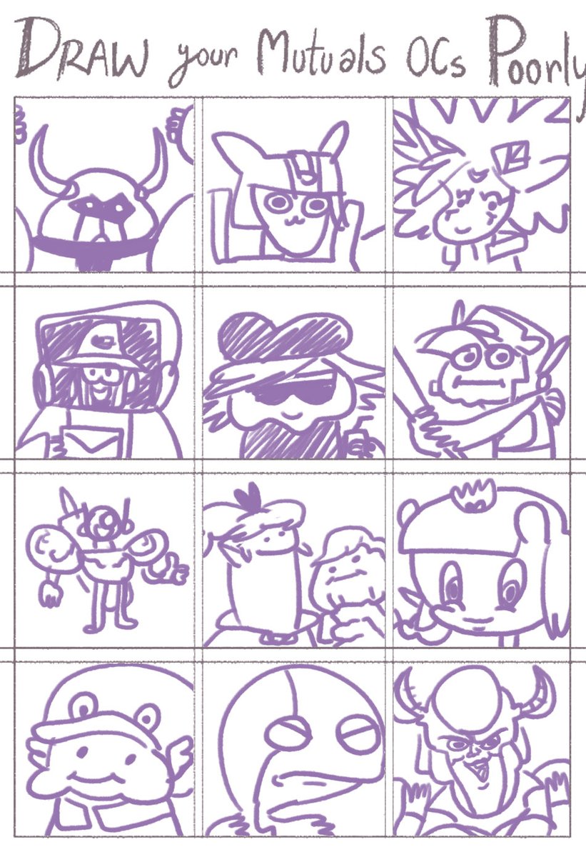 Drawing them normally now at https://t.co/sieXME5IJE
lol
@ArtMark88 @AzimVenksta @endshark @GoGoAndyRobo @nellbailey @PositronicWoman @RyanARMoberly (yours killed me btw XD) @theCHAMBA @TheSilentG @xxxkewkiesxxx 