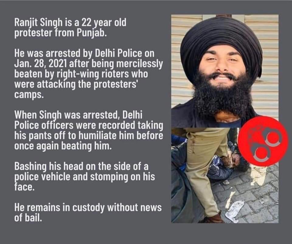 faqarsarkuldeep's tweet photo. #JusticeForRanjitSingh https://t.co/d2jESMlq79