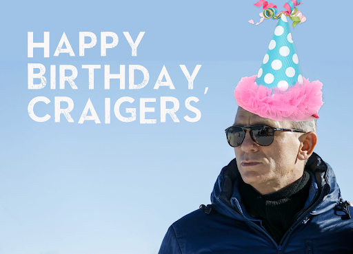 Happy Birthday to the one, the only, Daniel Craig! He\s turning 53 today!   