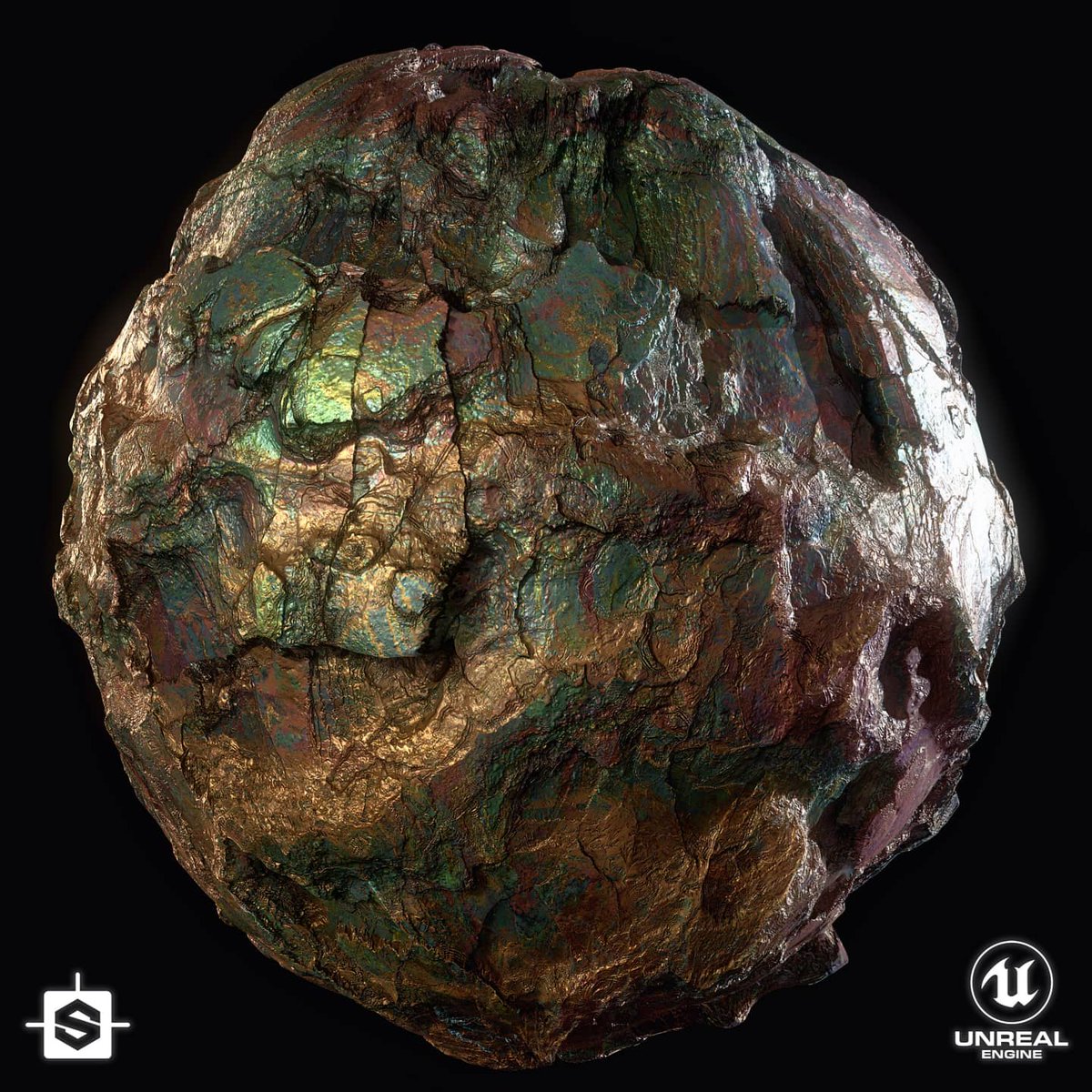Ishan_dmach's tweet image. Bismuth Ore - Substance

Did some Bismuth Ore study in Substance Designer, rendered and showcased in Unreal Engine 4
for more renders: artstation.com/artwork/q9dqon

#madewithsubstance #80level #unrealengine
@ArtStationHQ @substance3ddesign @substance3d @80Level @UnrealEngine