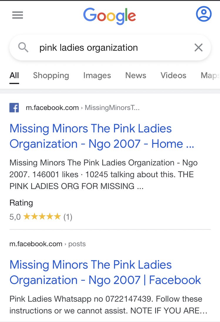 ycrContentZA's tweet photo. So I learnt about an organization called The Pink Ladies via @MediaChangeSA. Their work is to find missing minors. Found their WhatsApp contacts on Facebook and someone in the group just sent me this number too : +27 64 619 4189

I think it’s a very necessary contact to share 🤞🏾 https://t.co/TXPGtnOheO