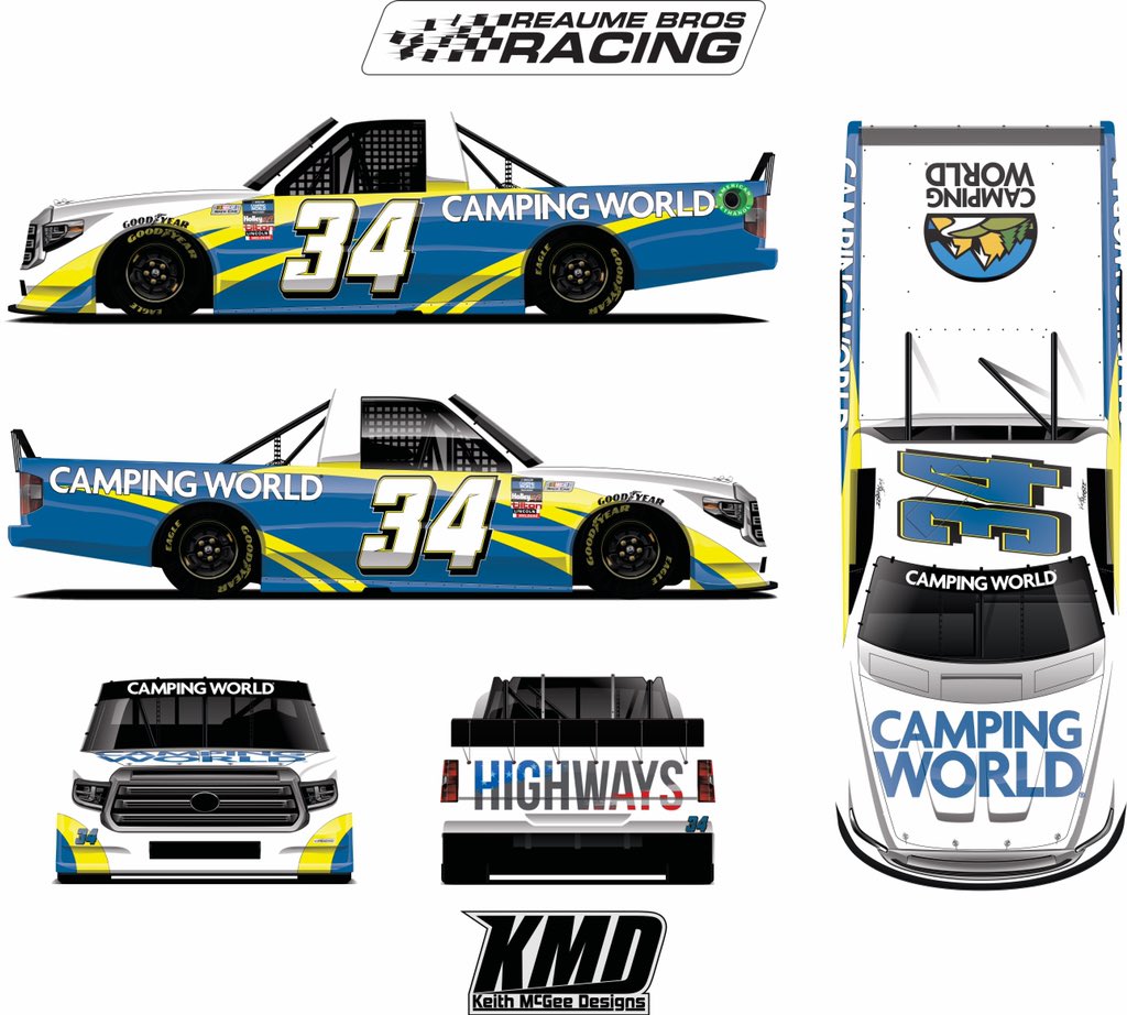 TeamReaume's tweet photo. Yo @marcuslemonis! You want any changes or should we push print? #NeedArtwork #RBRGraphics @bjmcleod78 @LVMotorSpeedway @NASCAR_Trucks https://t.co/GZkmRPrcb4