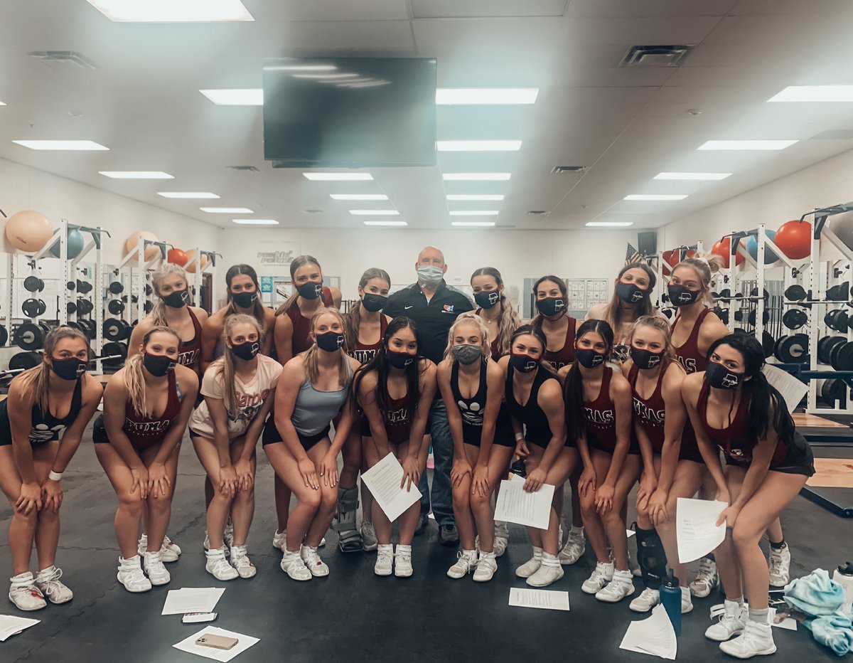 Honored in the 4th year in a row that I have been able to share some thoughts on mental preparation with <a href="/PerryPomCheer/">Perry Pom & Cheer</a>.  Being able give back to  a program that had given so much to my daughter <a href="/kalie_cal/">kalie callison</a>.  This group is fun, fired up, and fight for each other.  Love this team!