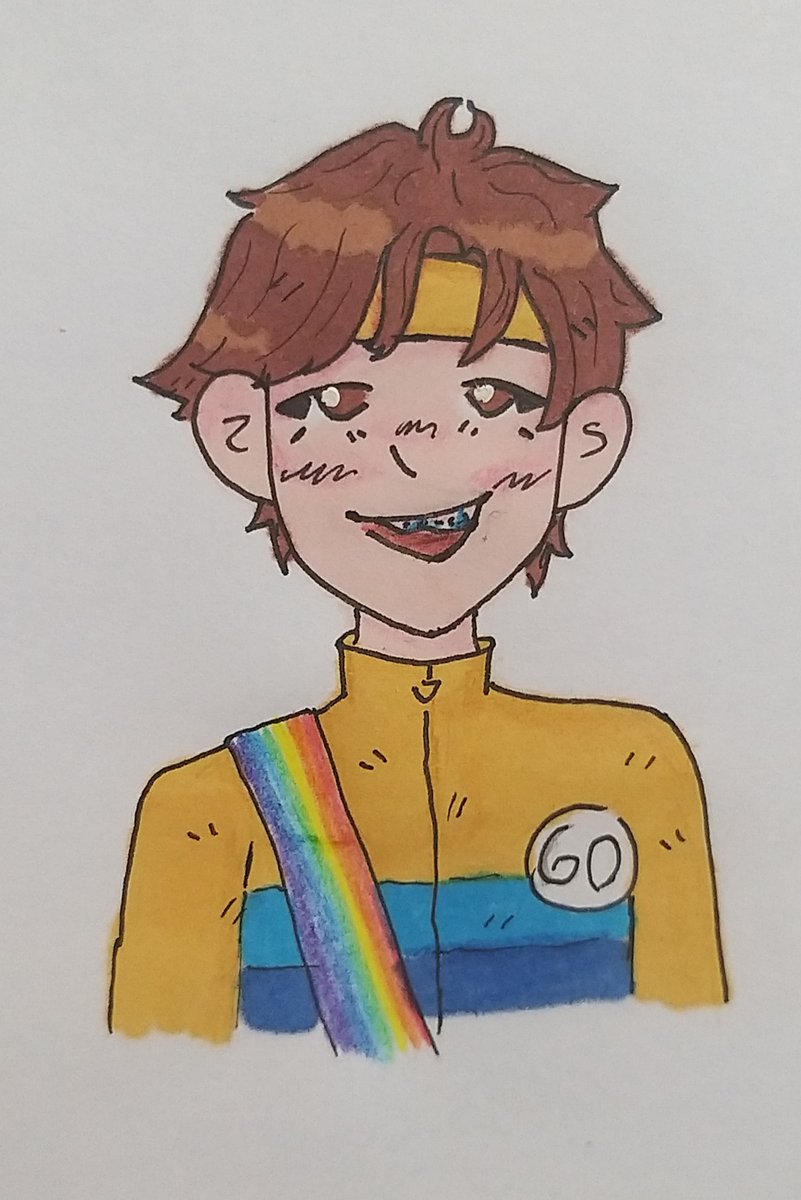 Chancheles2's tweet photo. I drew dowon bc he's the bestest boy and I love him @cupidbeaux https://t.co/oaimkmdANo