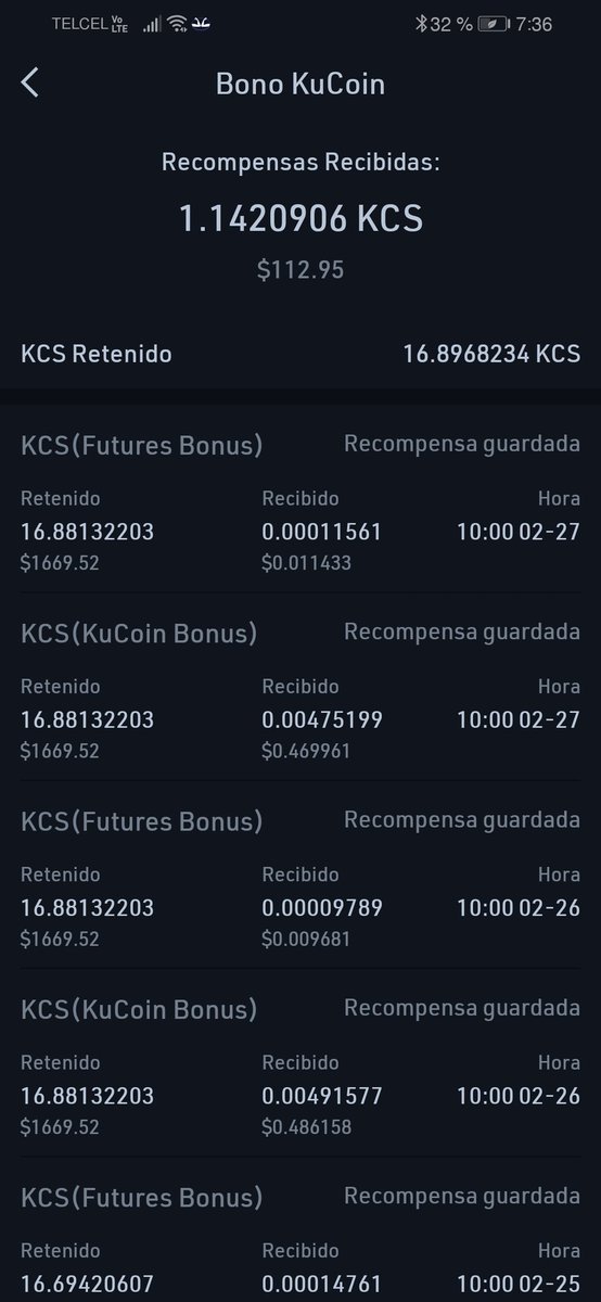 GibranaBataz's tweet photo. @kucoincom KuCoin bonus is the king of bonuses 🤴 https://t.co/b36T06yoGg