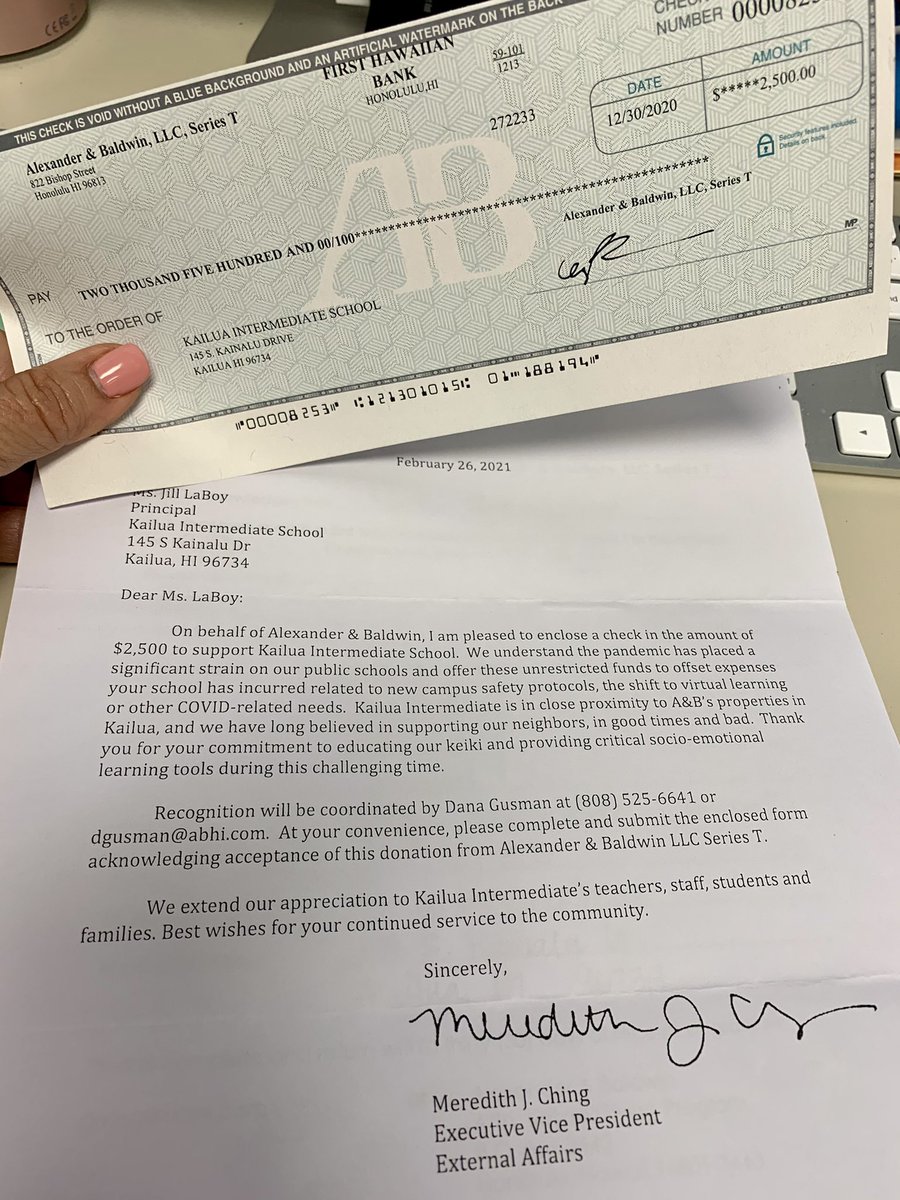 Mahalo @alexanderbaldwinhi for your support of our vision and helping it to become a reality! 💙💛 #jrsurfriderpride