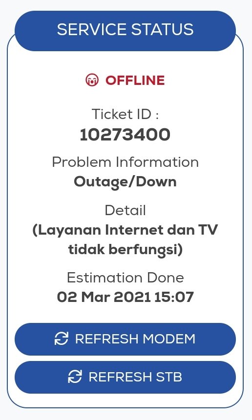 StephanTambunan's tweet photo. Min @FirstMediaCares kok akhir2 ini sering banget ya offline. Tolong dicek dong ini kenapa ya? Jadi ganggu jadwal kerja. https://t.co/x0nIWvKZnO