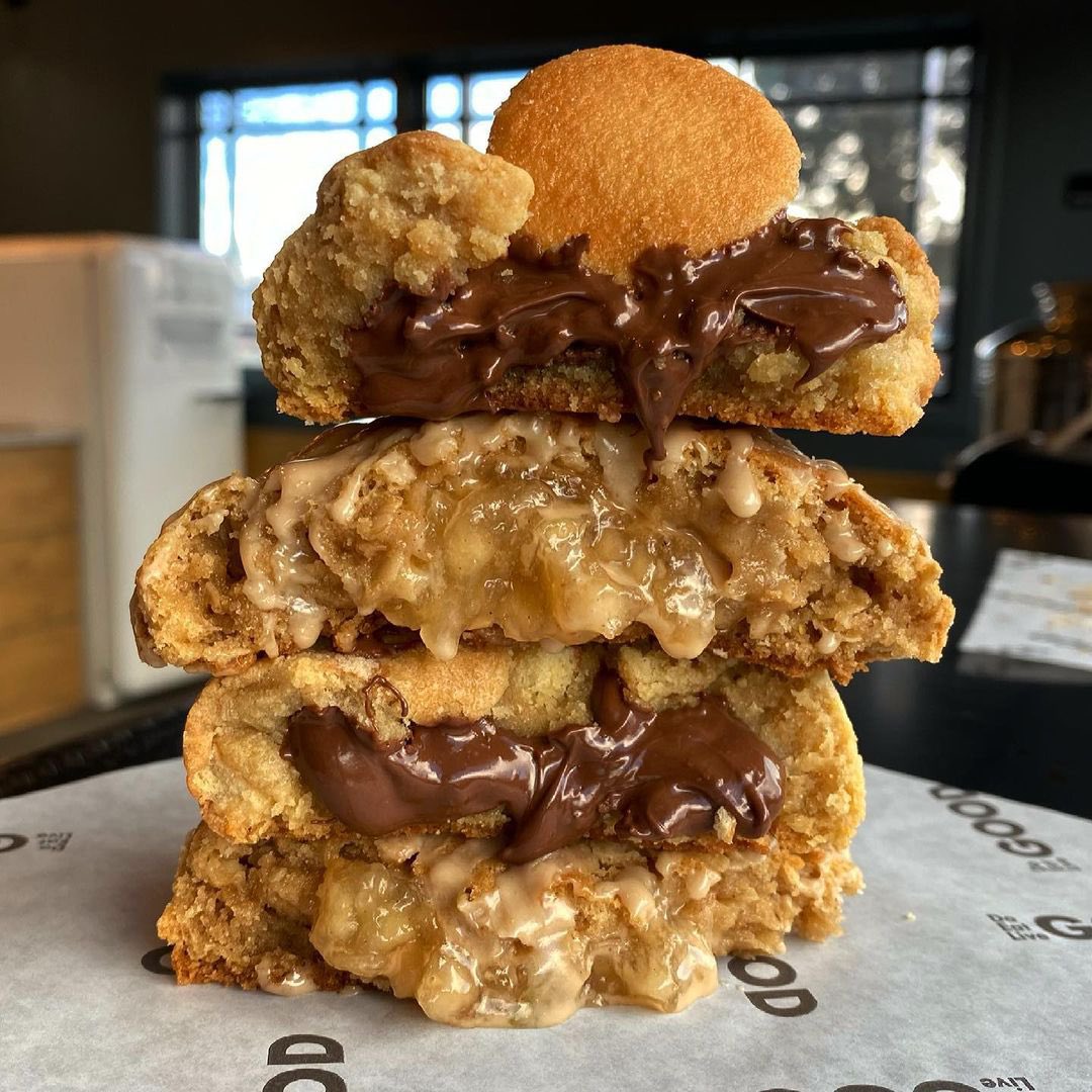 This month, in celebration of Pi Day, we have brought back TWO of our favorite “pie inspired” cookie flavors:

Apple of My Pie &amp; Bananatella Pie!!!

They are available NOW through 3/14. 
Grab your “slice” while they’re here!  
Online Orders: bit.ly/2OLHDBW