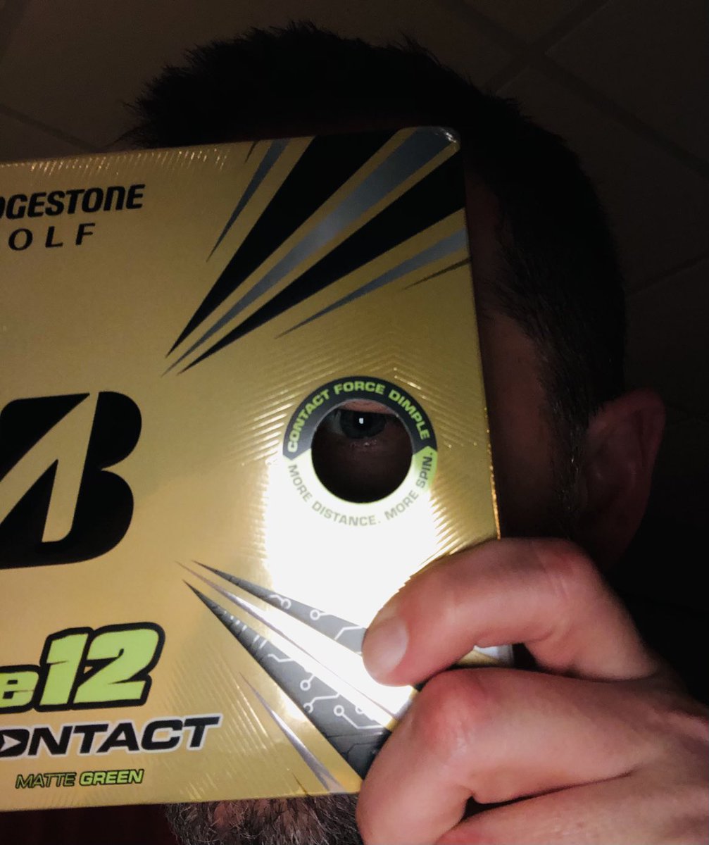 JGiesige's tweet photo. 👀 I spy new @bridgestonegolf #e12Contact #straightdistance balls.
Dimple bliss 💚 🎯 https://t.co/H2QqZXfpKQ