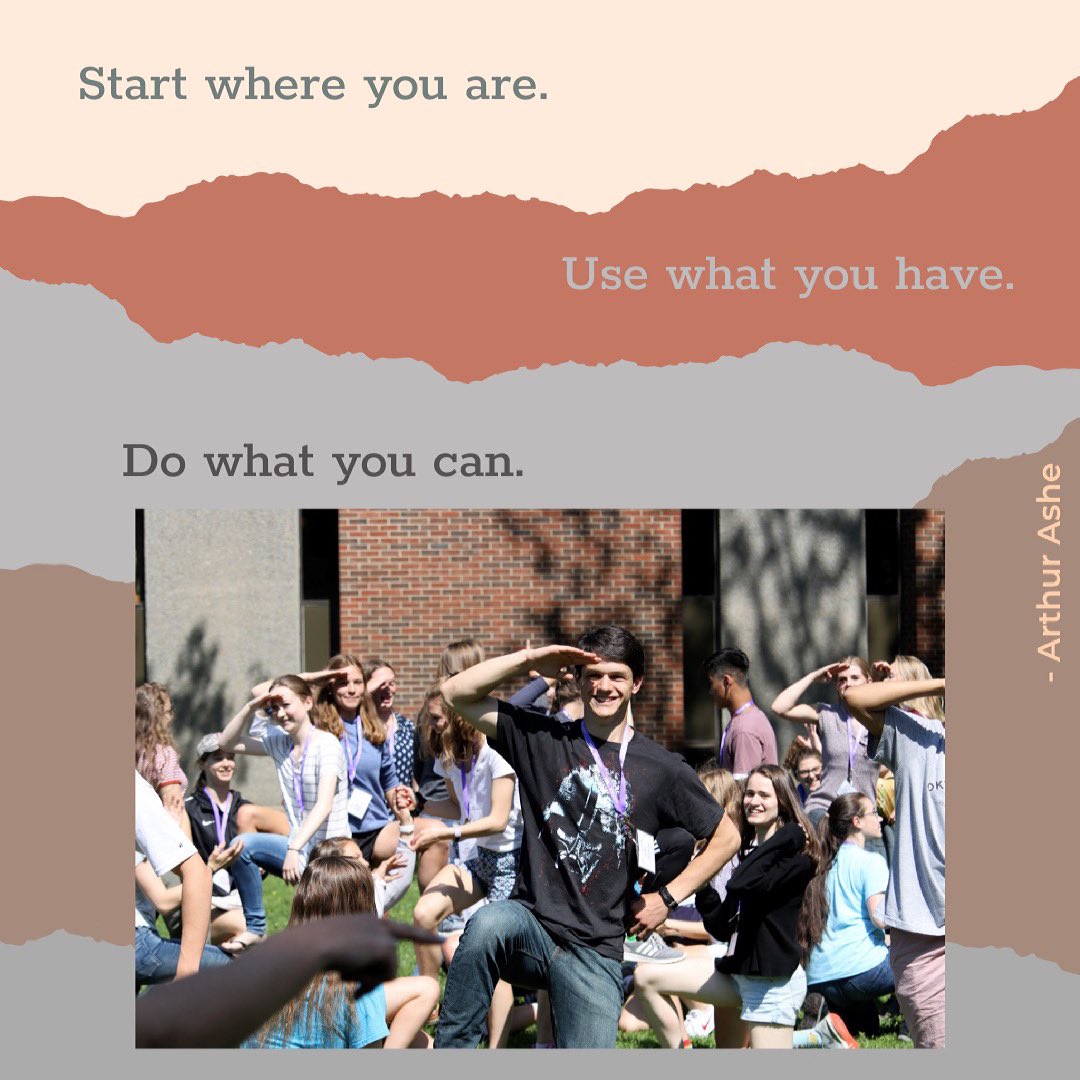 hobyvt's tweet photo. ❕Motivation Monday❕
Hey HOBY!! We miss you! As we start gearing up for HOBY season again, we're thinking of all the OUTSTANDING ways our ambassadors and staff have been prepping for HOBY 2021.
.
Alone, we can do a lot. 
Together, we can do anything. https://t.co/3ZnKyIrzMX