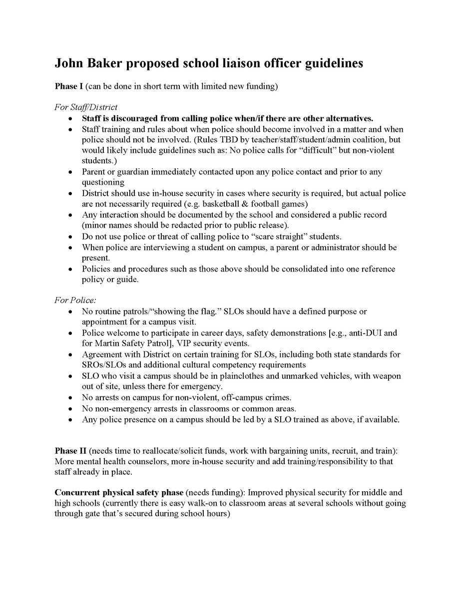 John4SSFUSD's tweet photo. SSFUSD Study session, 6 p.m. TONIGHT on School Liaison Officers. Here's a summary of what I've called for in previous meetings and will ask for tonight:
https://t.co/EPuzXr4xkB https://t.co/u2sZs6ofWS