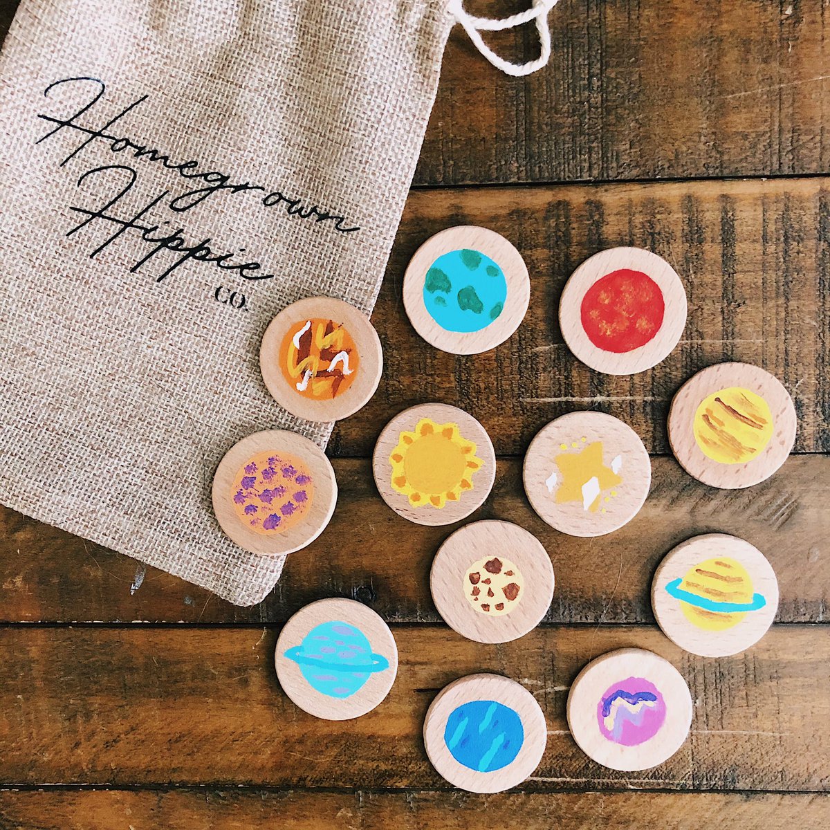 homegrownhip's tweet photo. Throw back to one my favorite toys I’ve ever created🪐✨
• identify planets &amp; learn while you play
• add them to sensory activities
• buy two sets and use them as a matching game
The possibilities are endless and with our sale going on these are marked down &amp; others! https://t.co/LdSrOr1Q7F