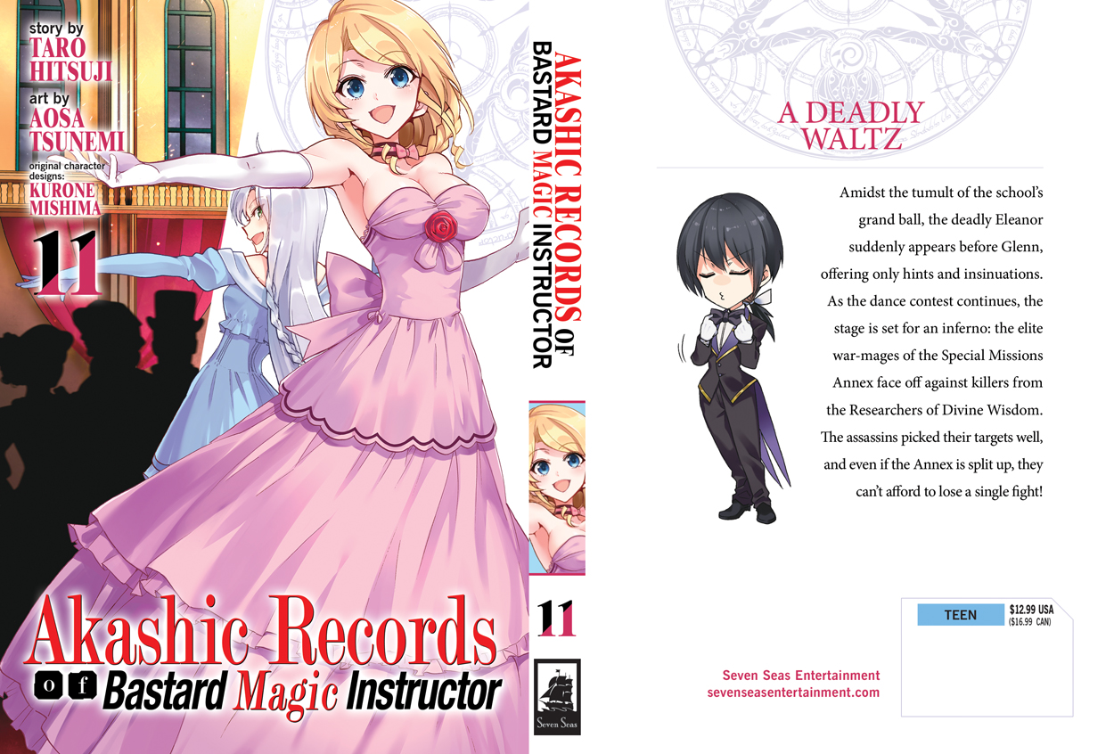 Seven Seas Akashic Records Of Bastard Magic Instructor Vol 11 Taro Hitsuji And Aosa Tsunemi Action Fantasy Harem Adventures In Sloppy Teaching 12 99 March 9 21