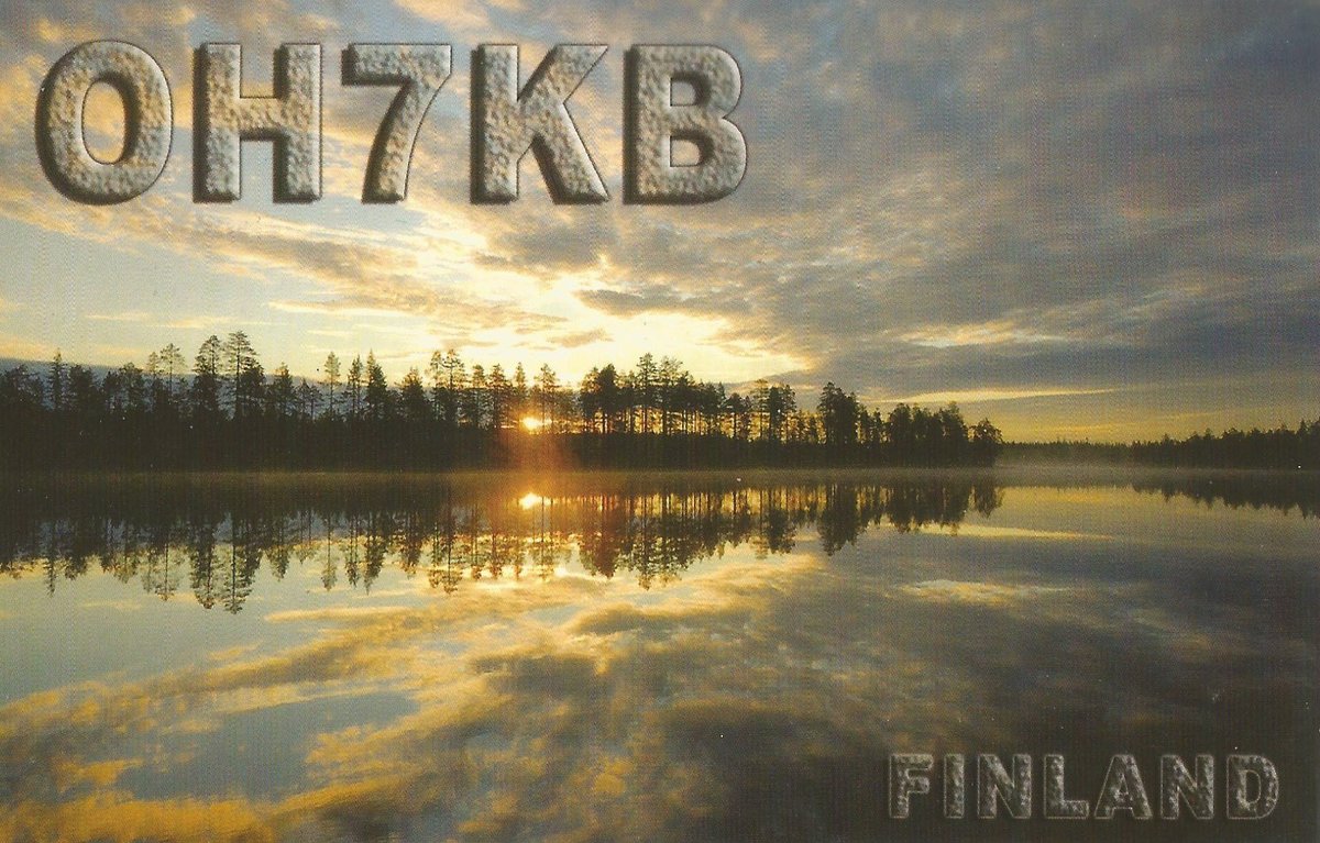 W3MMM's tweet photo. Mail Call: the latest bureau shipment included a bevy of beautiful sunsets!  Thanks OH7KB, RZ1OA, R2AA and PJ2/DL4OCF!  #DX #QSL #IOTA #hamradio https://t.co/0VZeqavvSw