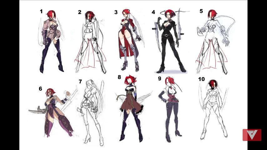 AdventRayne's tweet photo. Concept art for Rayne from BloodRayne: Betrayal. It'd be amazing to see some of these unused outfits be recreated for BloodRayne 3 #Rayne #BloodRayne #BloodRayne2 #BloodRayneBetrayal #BloodRayne3 https://t.co/qqDqPMb18t