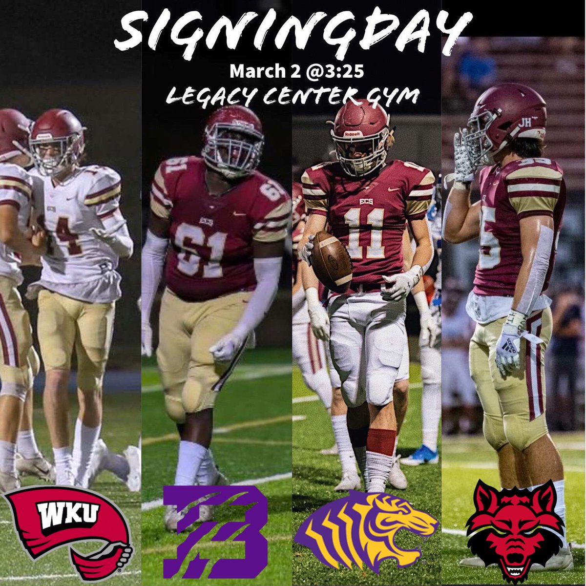 Signing tomorrow at 3:25 in the legacy center lobby <a href="/_will_arthur/">Will Arthur</a> @kutlamkut <a href="/JackMStephens/">Jack Stephens</a>