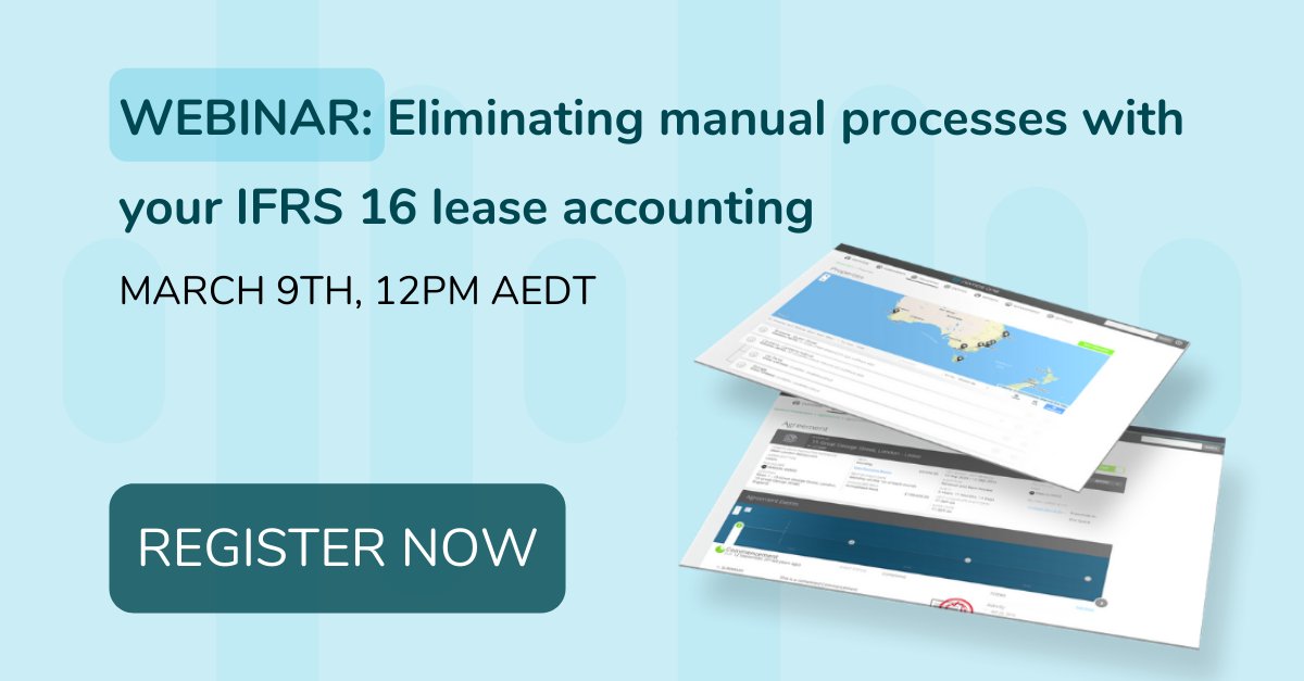Join us next Tuesday, March 9th at 12pm AEDT as we breakdown how you can eliminate manual processes from your #IFRS16 lease accounting reporting, saving you time and money nomosone.com/cpa-lease-acco…
