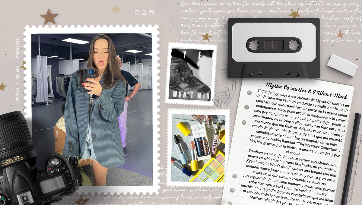 littlxminion's tweet photo. 💄; Bitácora de una pulgita.

El día de hoy firme mi contrato con la línea de Myrka Cosmetics para formar parte de sus embajadoras y no puedo estar más contenta. También quiero dejarles mi nueva recomendación musical.❤

#MyrkaCosmeticsRP #IWMbyXyèn https://t.co/hO1tzyIKsv