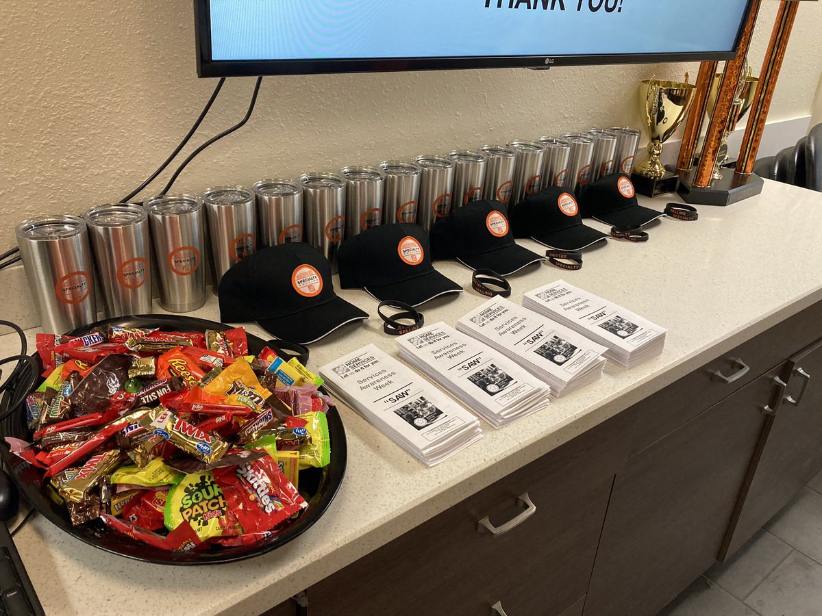 Super excited to kick off Services Awareness Week tomorrow!  Looking forward to getting knowledge out to our #LanderLegends!  #pacnorthwestSAW @JKirkHD <a href="/TimGudasTHD/">Tim Gudas</a> <a href="/bdarrinTHD/">Blake Darrin</a> @Ken_D19DM