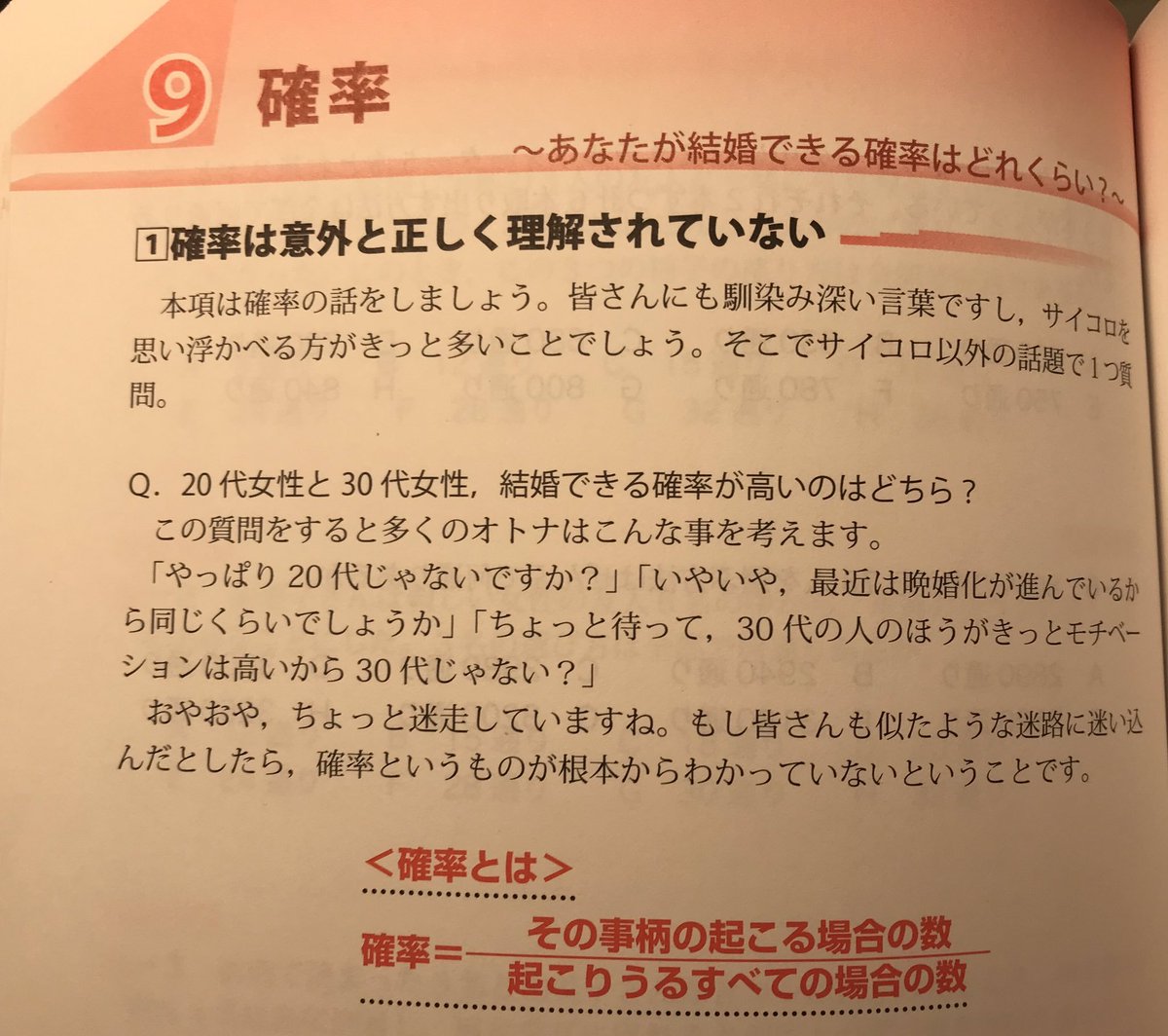 結婚できる確率は できる か できない だから1 2 Togetter
