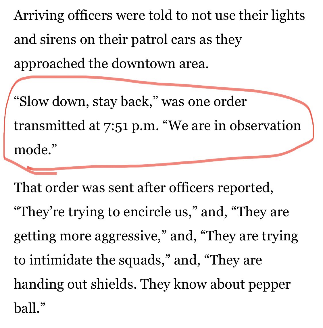 hammerandnigel's tweet photo. . @FOX59 has posted IMPD radio transcripts of the riot nights in #Indy. While #Hogsett was “unavailable,” there was a clear order from his office to IMPD to stand down. https://t.co/eI8L0NGdkM
