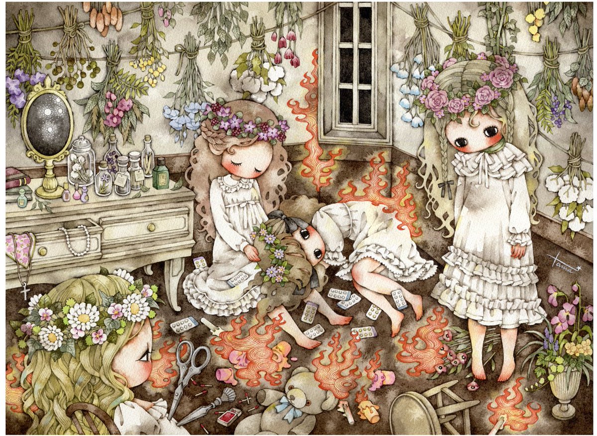 Twoucan たま 少女主義的水彩画家 Tama3xxx