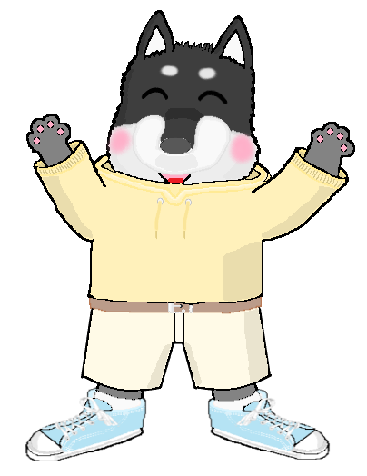 黒柴のtwitterイラスト検索結果