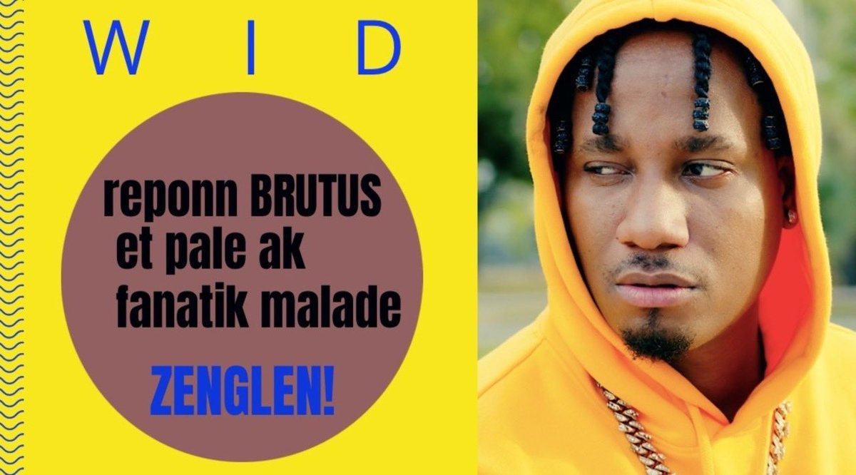 WID reponn BRUTUS + li pale ak fanatik malade ZENGLEN yo! Click sou link nan youtube.com/watch?v=0bTY3d…