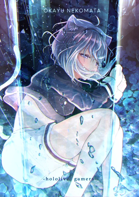 #絵かゆ
ハーバリウム in おかゆ 