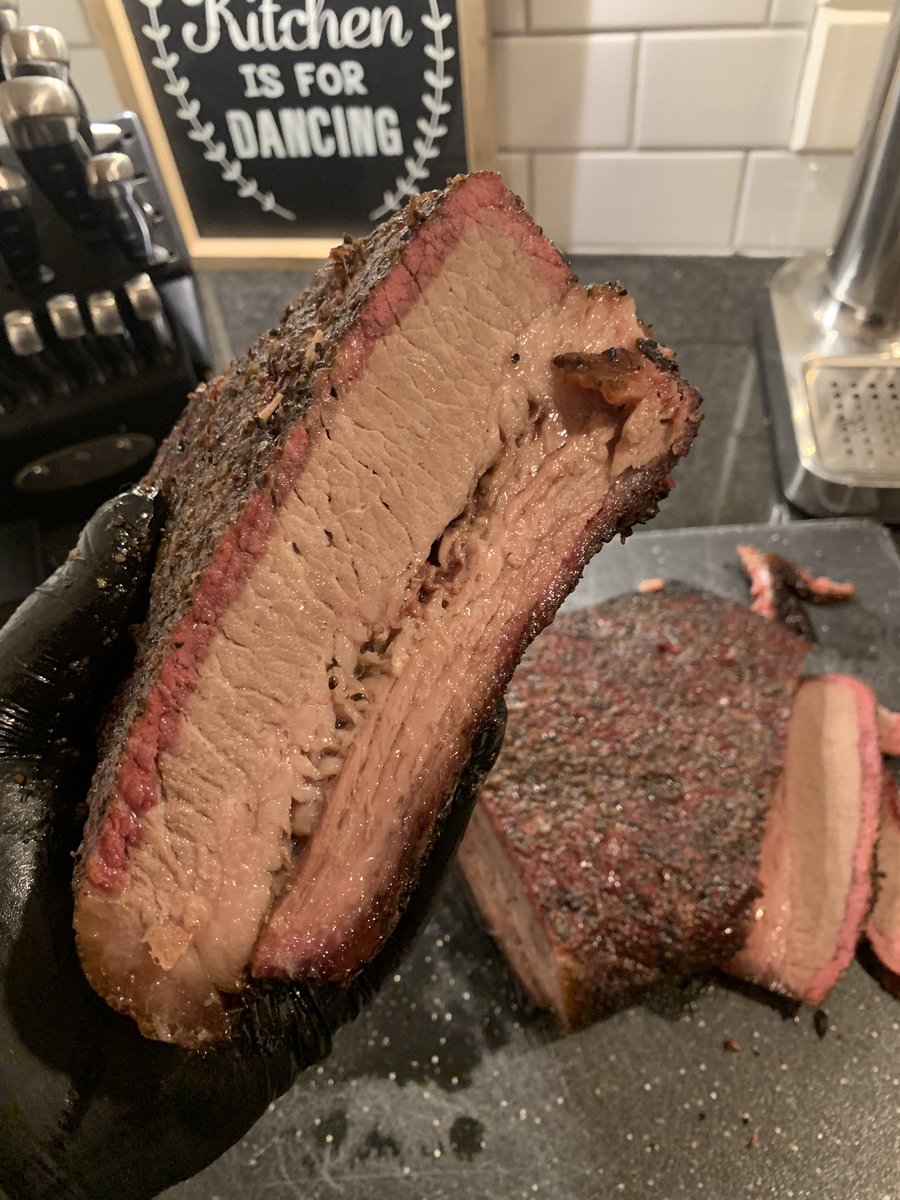 moyersbbq's tweet photo. Cooked a Texas style brisket yesterday on my new @masterbuilt Gravity Feed cooker, and man the flavor is great!! Really empressed by this cooker! You owe it to yourself to check these cookers out! #bbqlife #bbq #brisket #texasbrisket #butcherpaper #masterbuilt #backyardbbq https://t.co/Cmyvc0NZcQ
