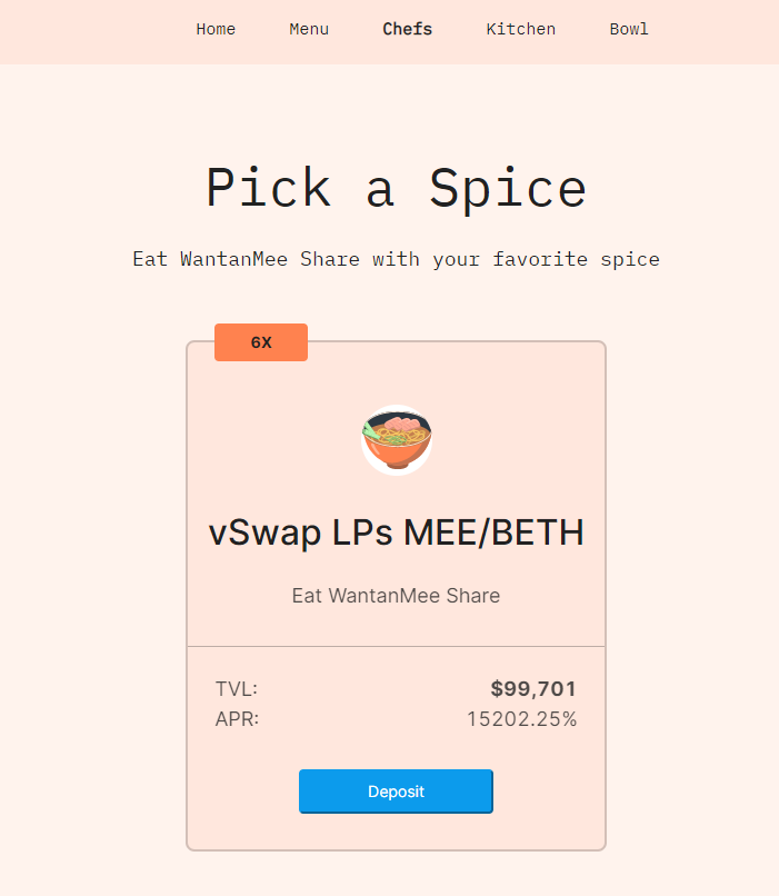 Our_Wantanmee's tweet photo. vSwap LPs MEE/BETH is live.

Get a bowl of Wantan Mee Share here: 
https://t.co/Je8TrC1jAK

$MEE #BNB #BSC https://t.co/P2wj6JvRsU