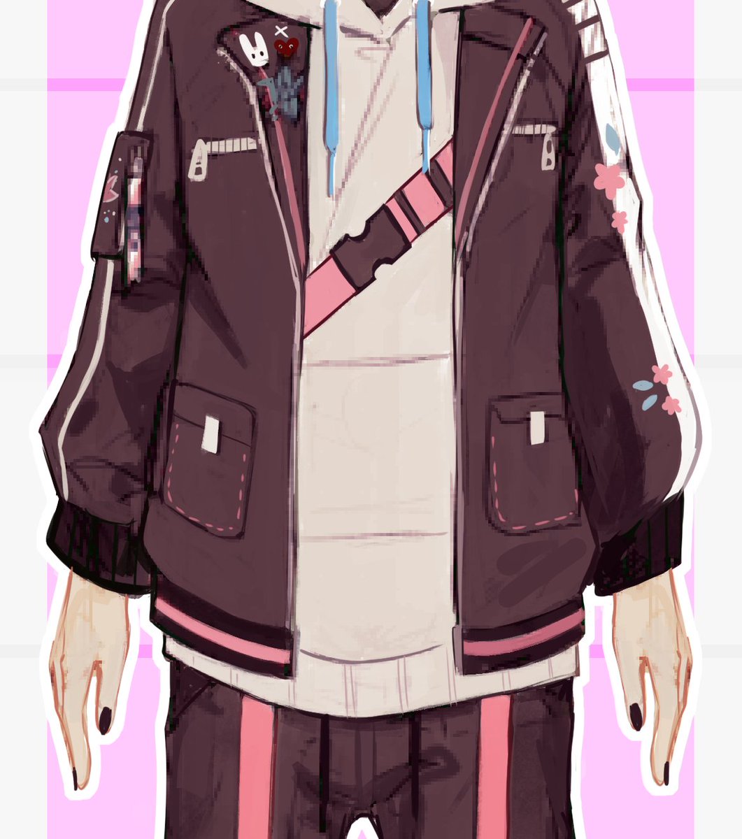 vg_neeco's tweet photo. 🌸REDEBUT/REDESIGN TEASER PT 2🌸

🌸uwu whats this? another teaser? big jacket club?🌸
🌸redesign super fire by @kotatsumi_ 🌸
🌸pink and blueee🌸
🌸get hyped for ya bois return! #chestreveal

gang gang esketit 💯🔥
#ENVtuber #debut #redesign #univirtuals #vtuber #envstreamer #vt https://t.co/UuY1nImfF1