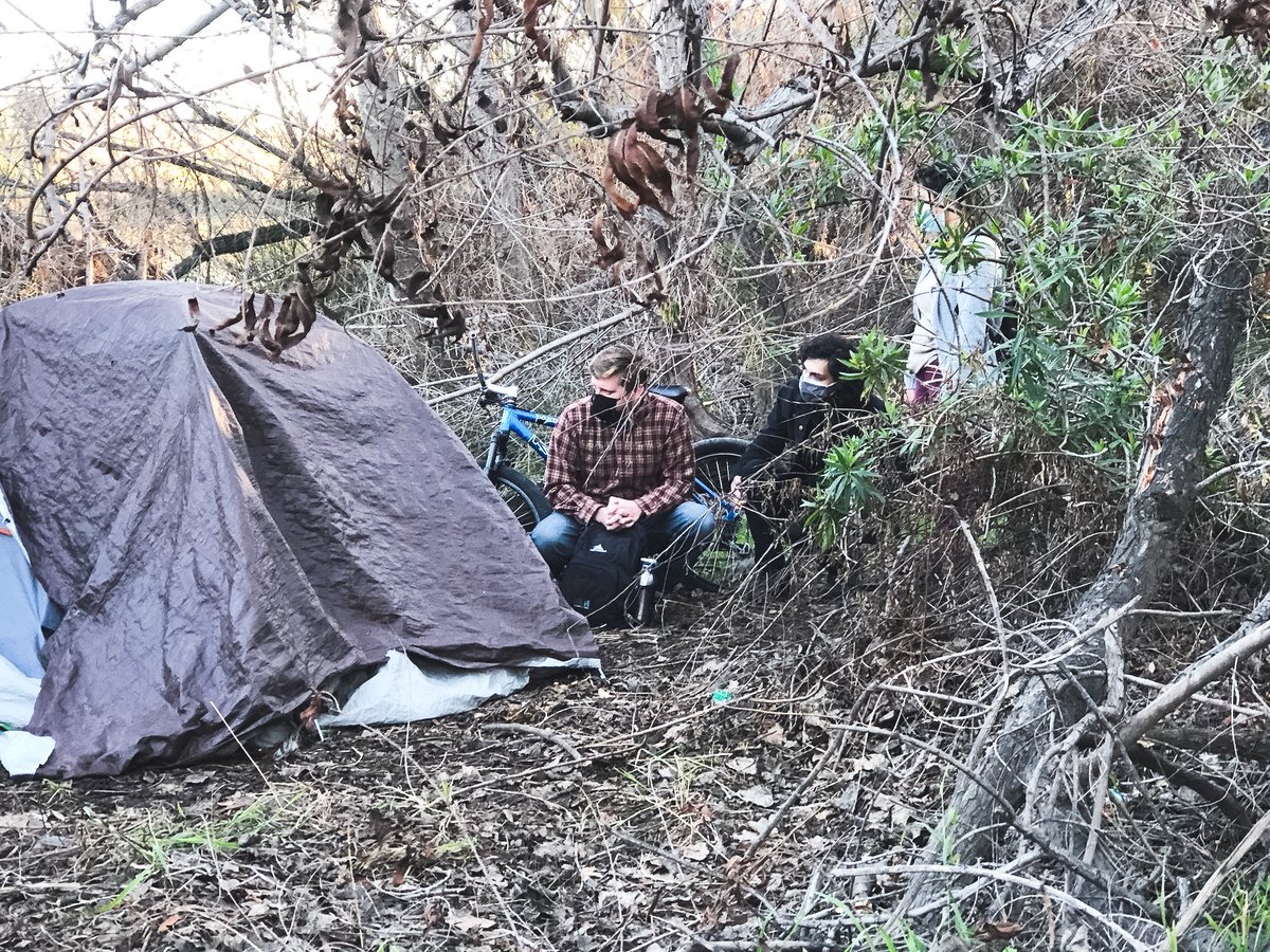pathpartners's tweet photo. Thank you @cmraulcampillo, Vic Vettiyil, and Anthony Hackett from San Diego District 7 for joining our outreach team in the field with @sandiegoriver Park Foundation. Together, we performed our point in time count and distributed food and hygiene kits to our unhoused neighbors. https://t.co/HBLnybpEbs