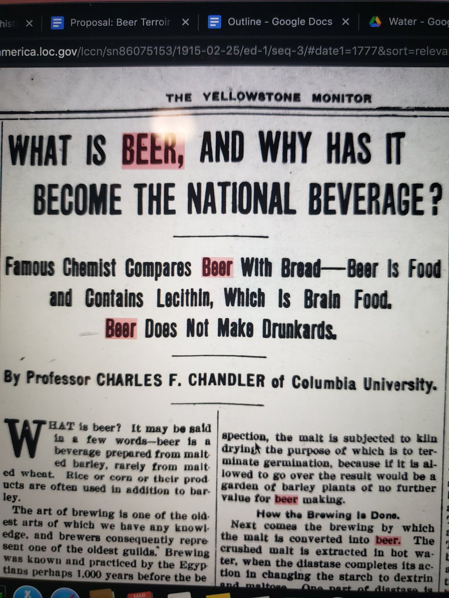 Competitor for favorite subtitle today. The runner up called for people to replace harmful, unhealthy tea with beer.