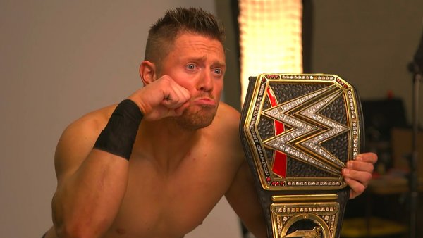 Camz316's tweet photo. Great win for @mikethemiz I knew you could do it Champ #WWERaw https://t.co/siWyR2TbGI