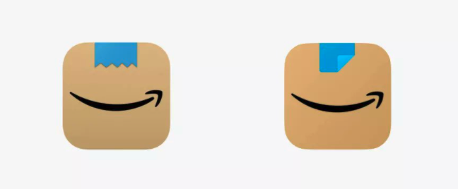 Complex's tweet photo. Amazon changed its app logo because people said it looked too much like Hitler's mustache.

More: https://t.co/1wELFnMqKW https://t.co/nIlD5GPlB8