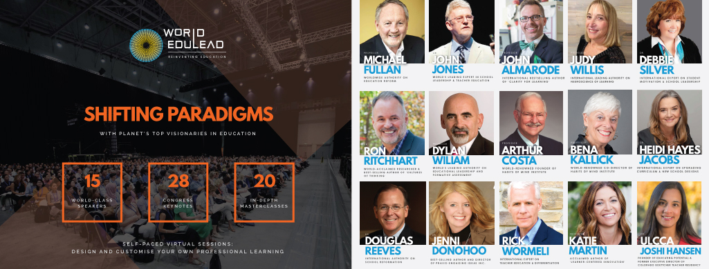 INTASE_SG's tweet image. Shift your paradigms with planet's top visionaries in education. worldedulead.com

@MichaelFullan1 @sirjohnfjones @RonRitchhart @benakallick @dylanwiliam @HeidiHayesJacob @DrDebbieSilver
@jtalmarode @judywillis @DouglasReeves @rickwormeli2 @katiemartinedu @Jenni_Donohoo