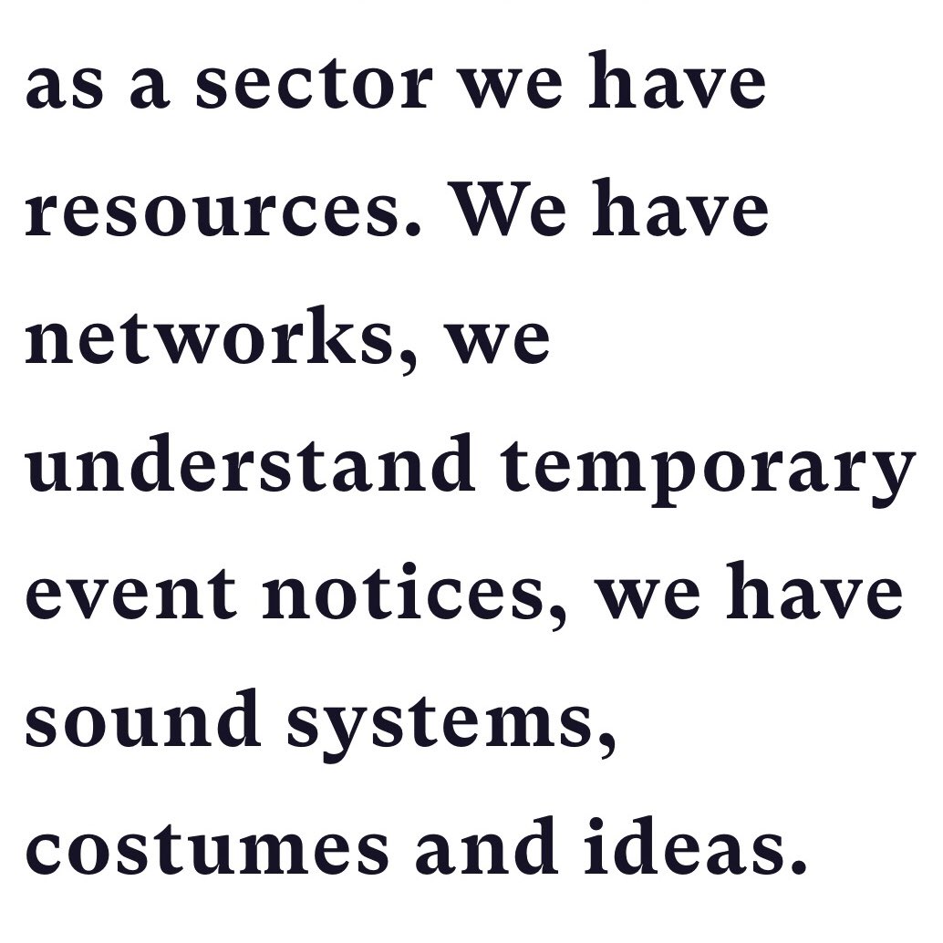 DeDomenici's tweet photo. Lorna Rees of @thegobbledegook has written an excellent article about #outdoorarts & #activism for @WWconsortium. It’s a terrific read - even though paragraph 12 is far too generous.🪧💃🏽🏴☠️
https://t.co/cjmG8m10Bj
#DisruptionAndJoy #LornaRees
#DeathOfSocialHousing
#ChorusLineRedux https://t.co/GBAMxgiEG5