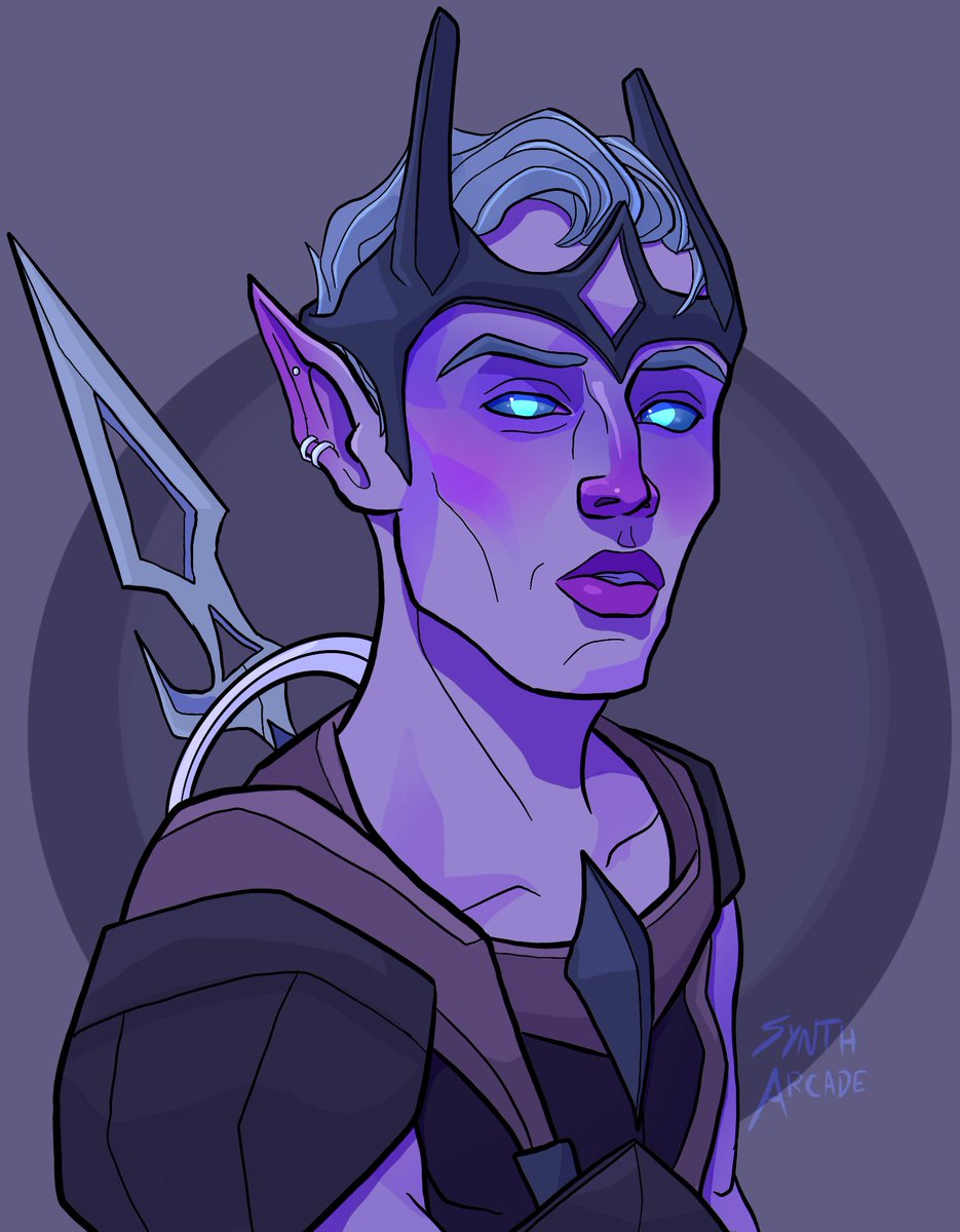 ArcadeSynth's tweet photo. D&amp;D Moon Elf War Domain Cleric.
#dndart #moonelf #elfcleric #elfart #digitalart #fantasyart https://t.co/DEmDd7BaDt