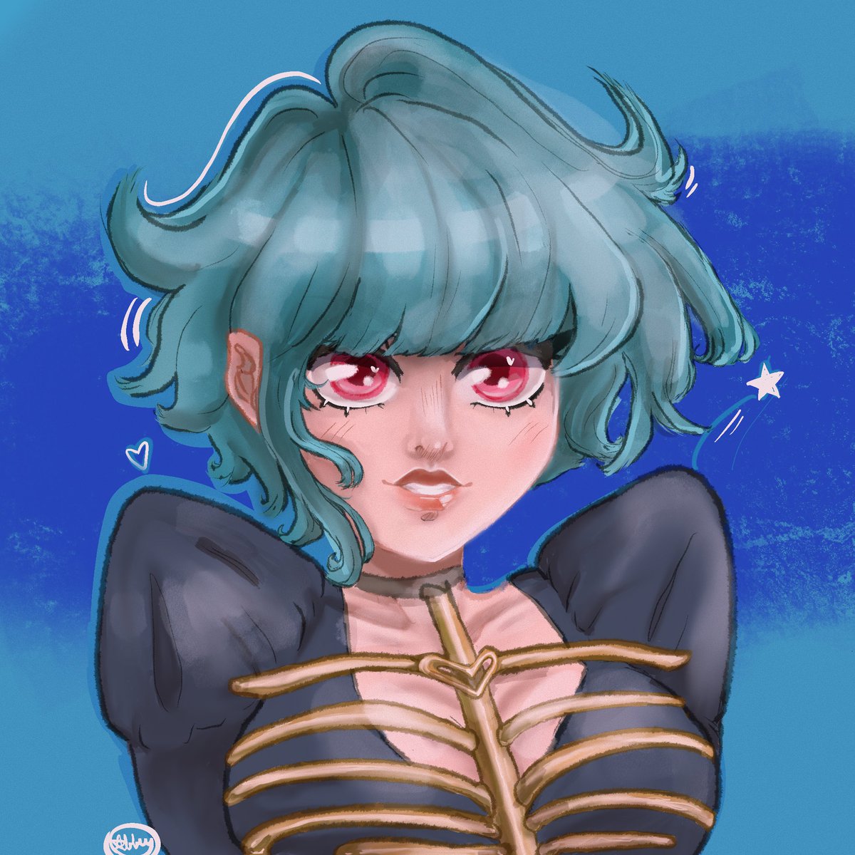 jellabbey's tweet photo. Finally finished the commission for @artjugs !! I took forever on this lol, I really enjoyed making it, it took me so long because of school, work and depression whoops, I’m gonna wait a while for my next raffle 👉👈
Anyways I couldn’t decide on the BG color but I hope u like https://t.co/OcCBhwFUIG