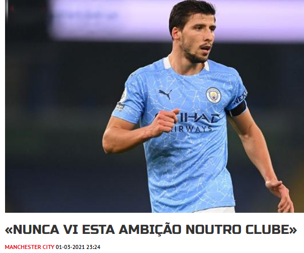 Estadiodesitio's tweet photo. "Existe uma ambição infinita de continuar a somar vitórias. Nunca vi ambição igual noutro clube. "
Sintomático! https://t.co/189zJTEkTM