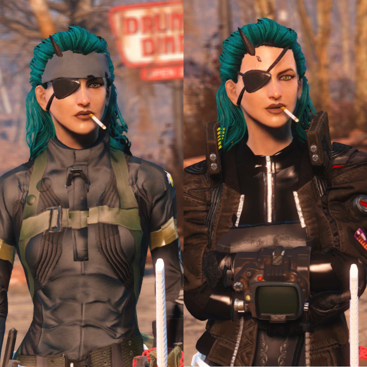 AdventRayne's tweet photo. #Fallout4 #Fallout #Cyberpunk2077 #MetalGearSolid #V #Snake #SolidV #ThePhantomPain https://t.co/4Eh2V9J5GM