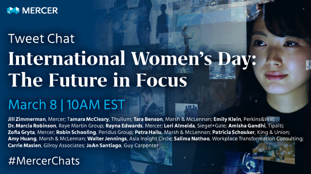 AshleyMTaff's tweet photo. We're discussing #diversity in the workplace with @RobinSchooling, @petrahailuSM, @MarciaFRobinson, @SocialSalima, @TamaraMcCleary @RaynaMEdwards &amp; others in our next #MercerChats on March 8 at 10:00 EST. #IWD2021 #ChooseToChallenge #leadership https://t.co/QZADdKy8J9 https://t.co/oChQS0M9FJ