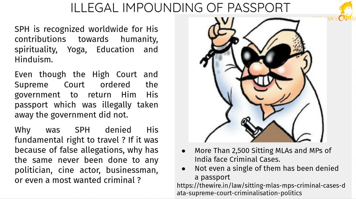 KUNITT7's tweet photo. Why was @SriNithyananda denied his fundamental right to travel?  #JusticeForNithyananda #Kailasa #Nithyananda https://t.co/AAB2EjezDZ