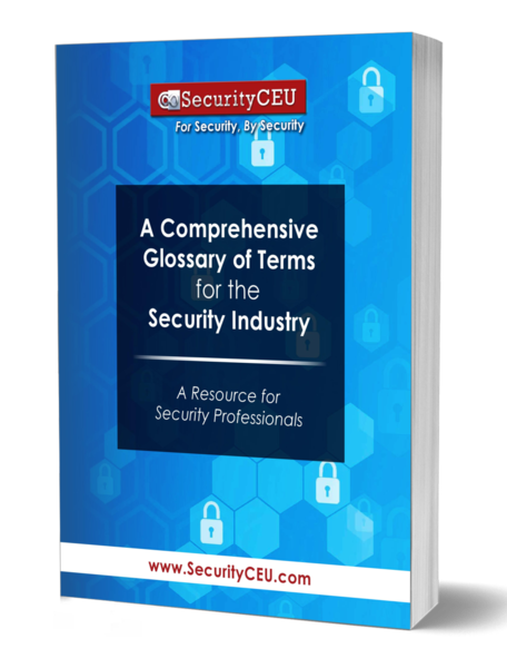 SecurityCEU's tweet photo. Need a resource to learn the terms in the industry? Look no further! We have our updated Glossary of Terms for the Security Industry with 1,500+ definitions. A great resource for onboarding or career pivoters. Download your copy TODAY! https://t.co/xEedzciiwg https://t.co/EZ3aFsqEGK