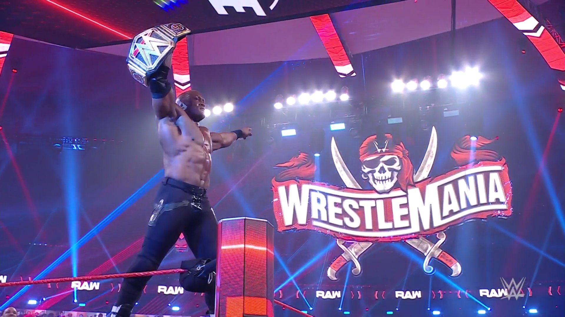 Bobby Lashley Wins WWE Championship On Raw To Make History 2