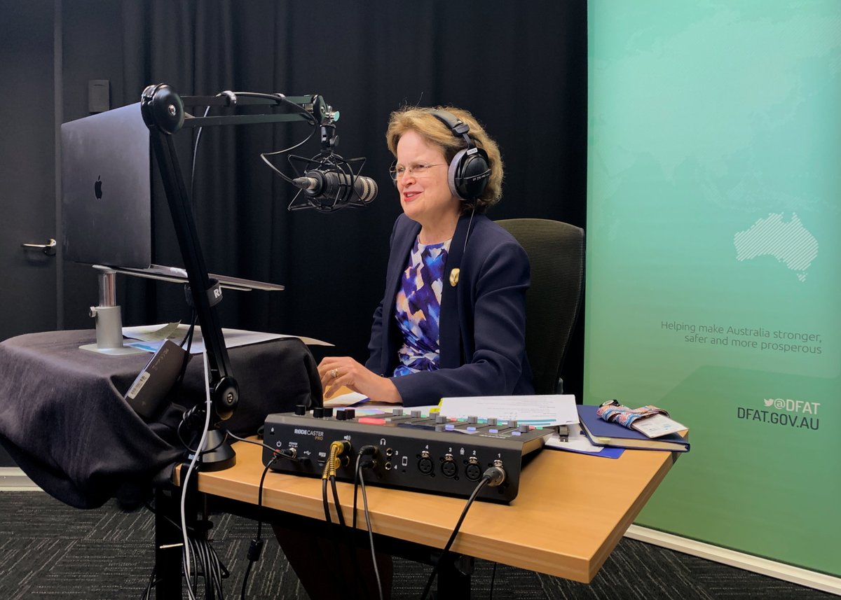 On the @LowyInstitute Director's Chair podcast, DFAT Secretary Frances Adamson discusses the distinctiveness of Australian diplomacy & how DFAT is working to advance Australia's national interests in a COVID shaped world. Listen ➡️ lowyinstitute.org/publications/d…