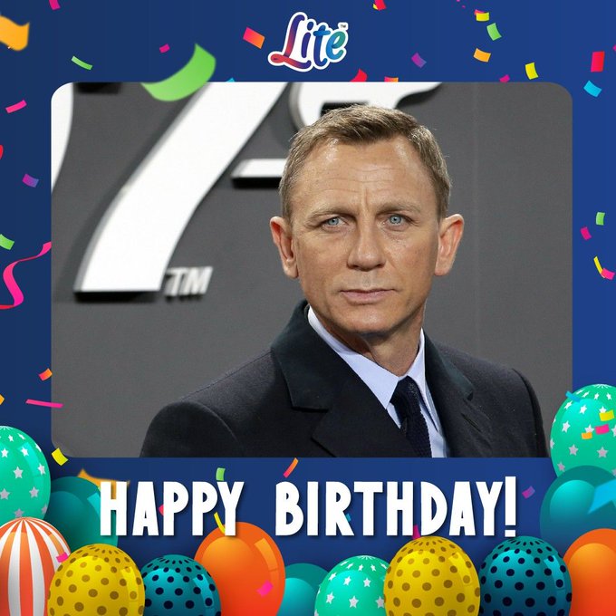 Happy birthday to 007 himself, Daniel Craig.  : AP News 