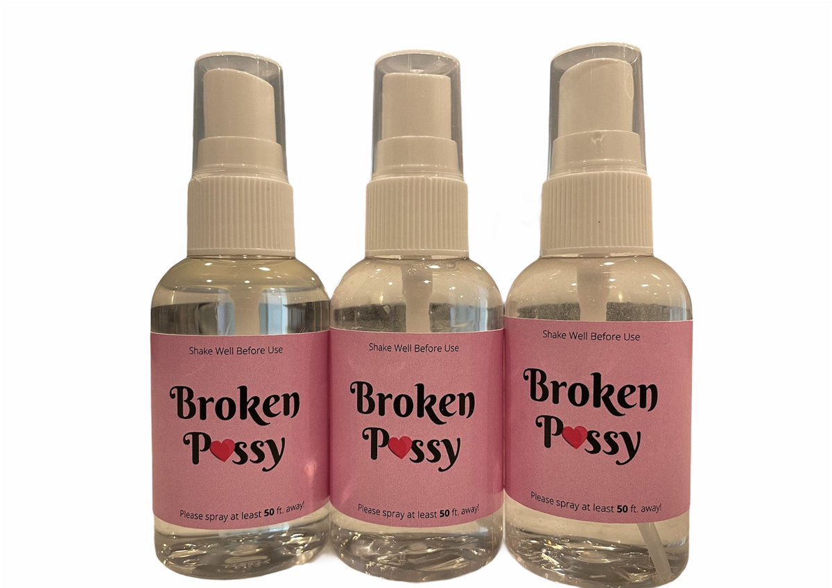 The perfect 50th Birthday Gag Gift 🎁  #brokenpspray #50thbirthday #insecure #issarae #giftsforher #funnygifts #birthdaygifts etsy.me/3b7MTJ6